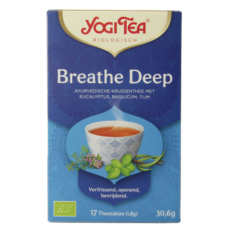 Yogi Tea Breathe deep bio 17 Zakjes