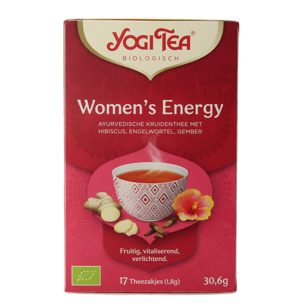 Yogi Tea Women's energy bio 17.00 Zakjes