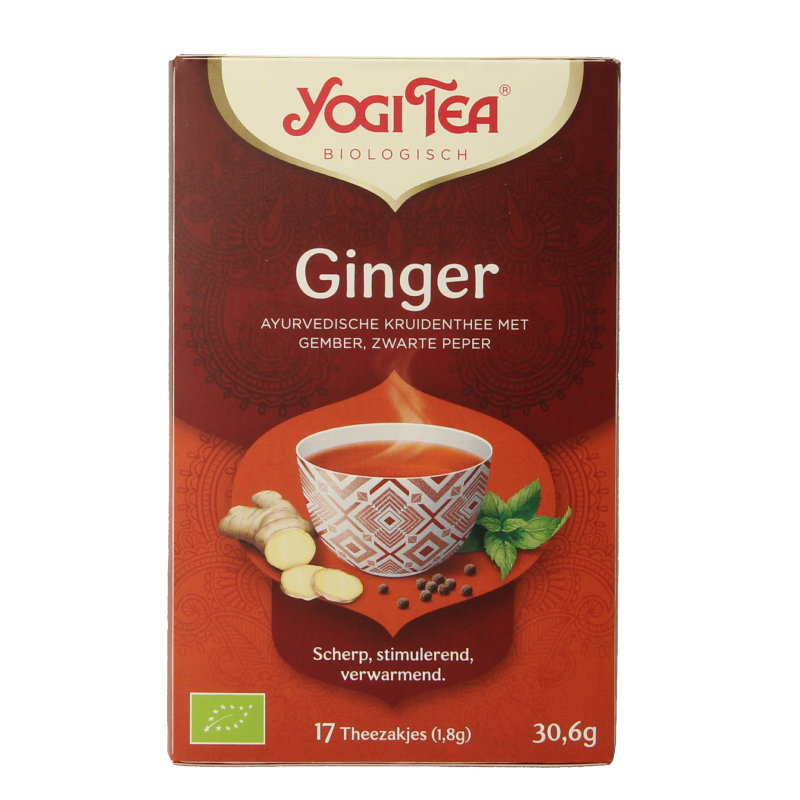 Yogi Tea Ginger bio 17 Zakjes