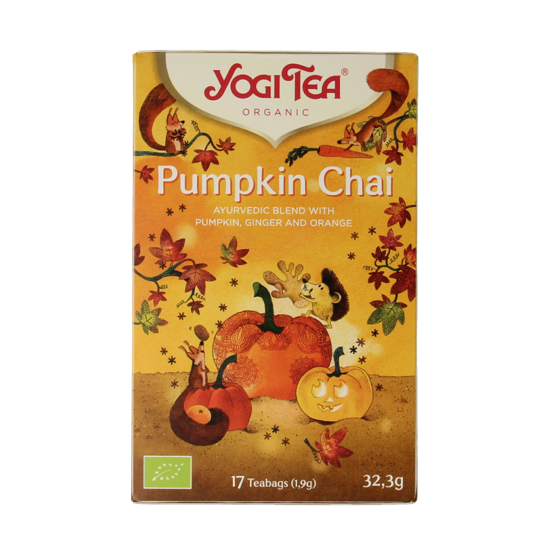 Yogi Tea Pumpkin chai bio 17 Zakjes