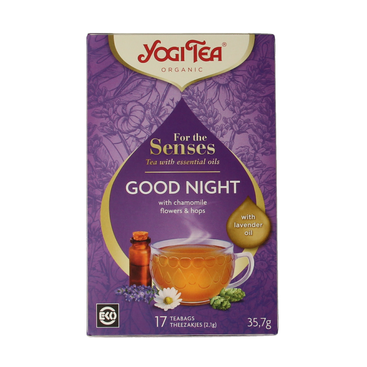 Yogi Tea Tea for the senses good night bio 17.00 Zakjes