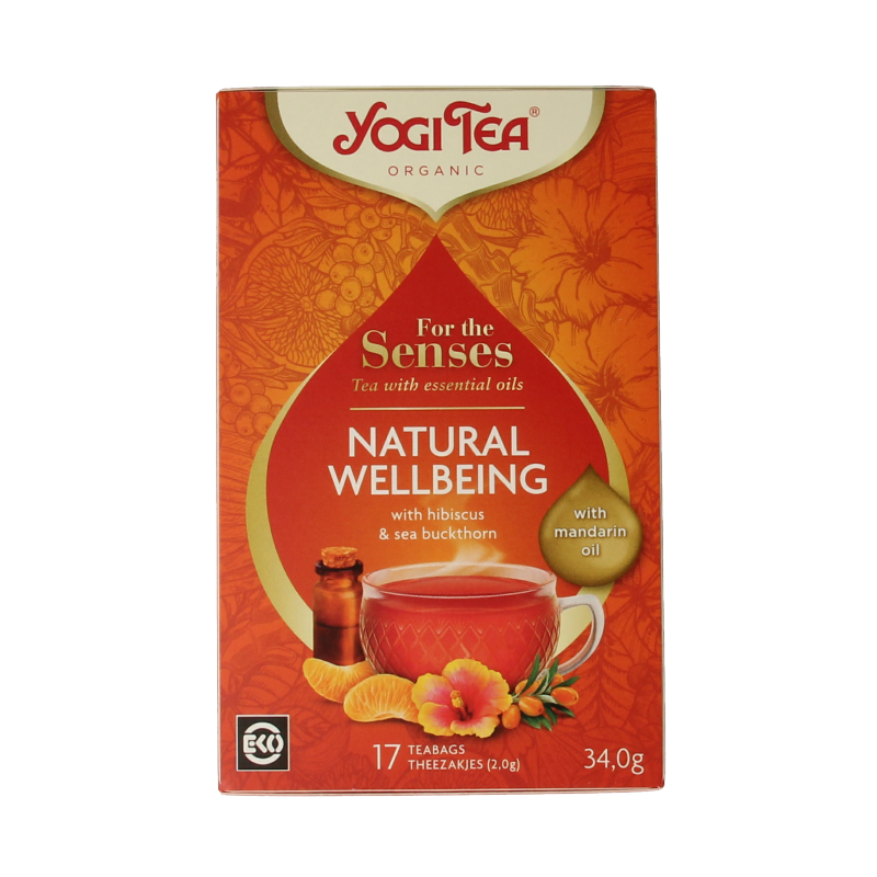 Yogi Tea For the sence natural wellness bio 17 Zakjes