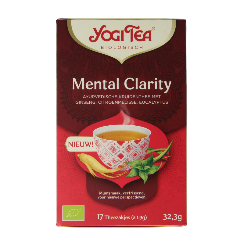 Yogi Tea Mental clarity bio 17 Zakjes