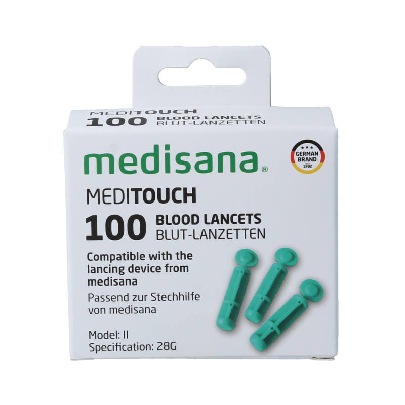 Medisana Meditouch lancetten 100 Stuks