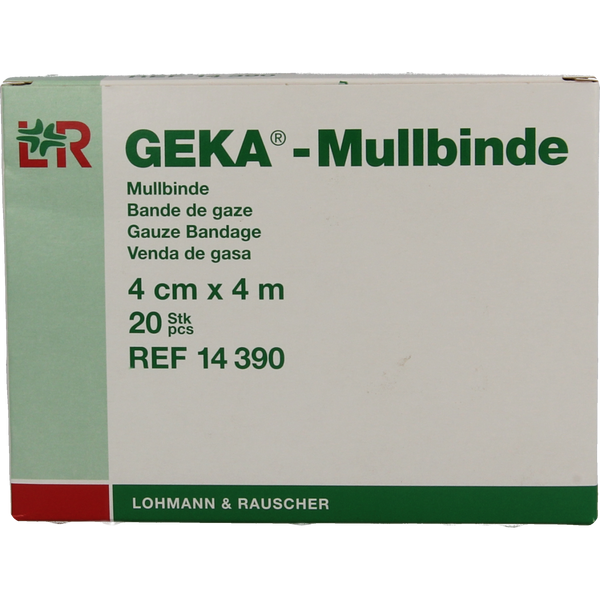Geka Hydrofiel windsel 4m x 4cm 1.00 Stuks
