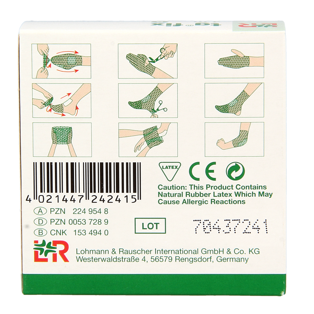 TG Fix netverband B rekbaar 4 meter vinger/hand/voet 1.00 Stuks