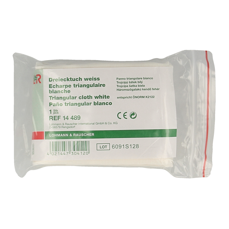 Lohmann&Rauscher Mitella wit universeel viscose 1 Stuks