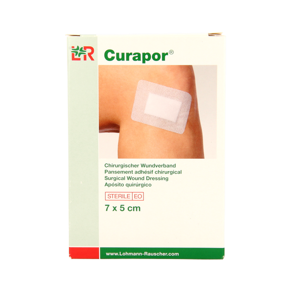 Curapor Wondpleister 7 x 5cm steriel 5.00 Stuks