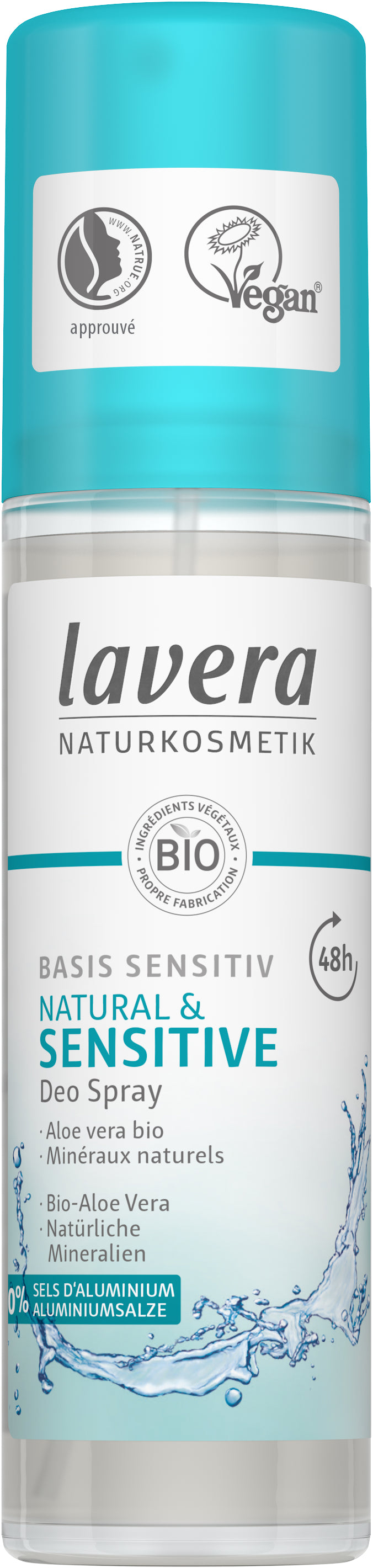 Lavera Deodorant spray basis sensitiv bio 75 Milliliter