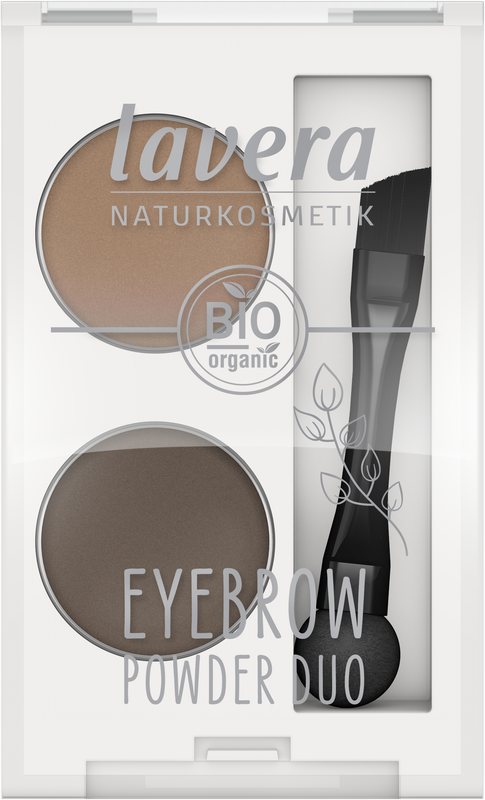 Lavera Eyebrow powder duo 1 Stuks