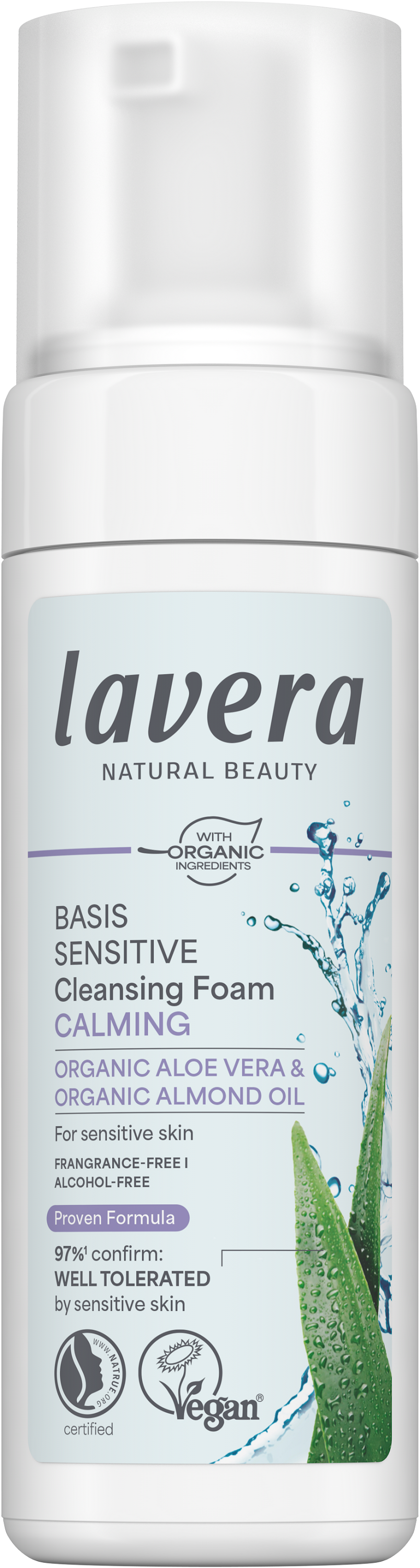 Lavera Basis Sensitive cleansing foam 150.00 Milliliter