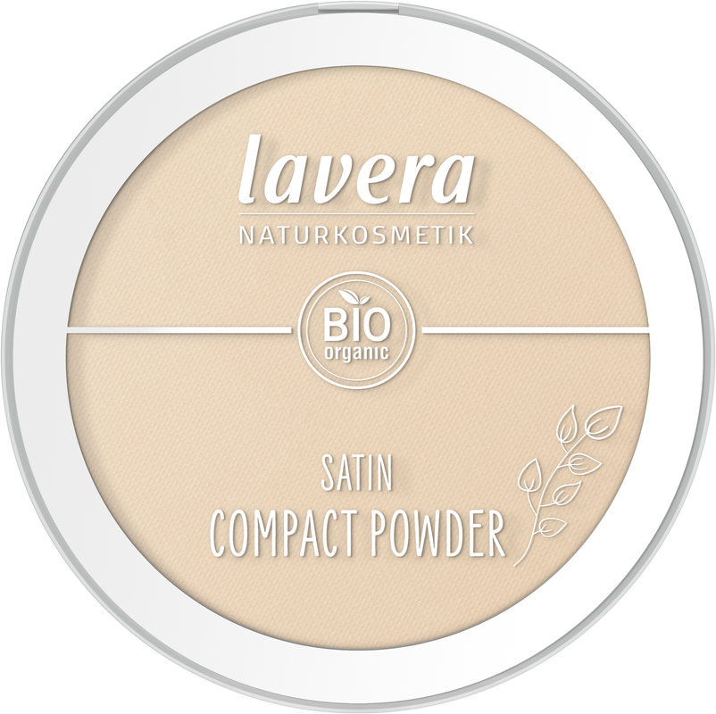 Lavera Satin compact powder medium 02 9.5 Gram
