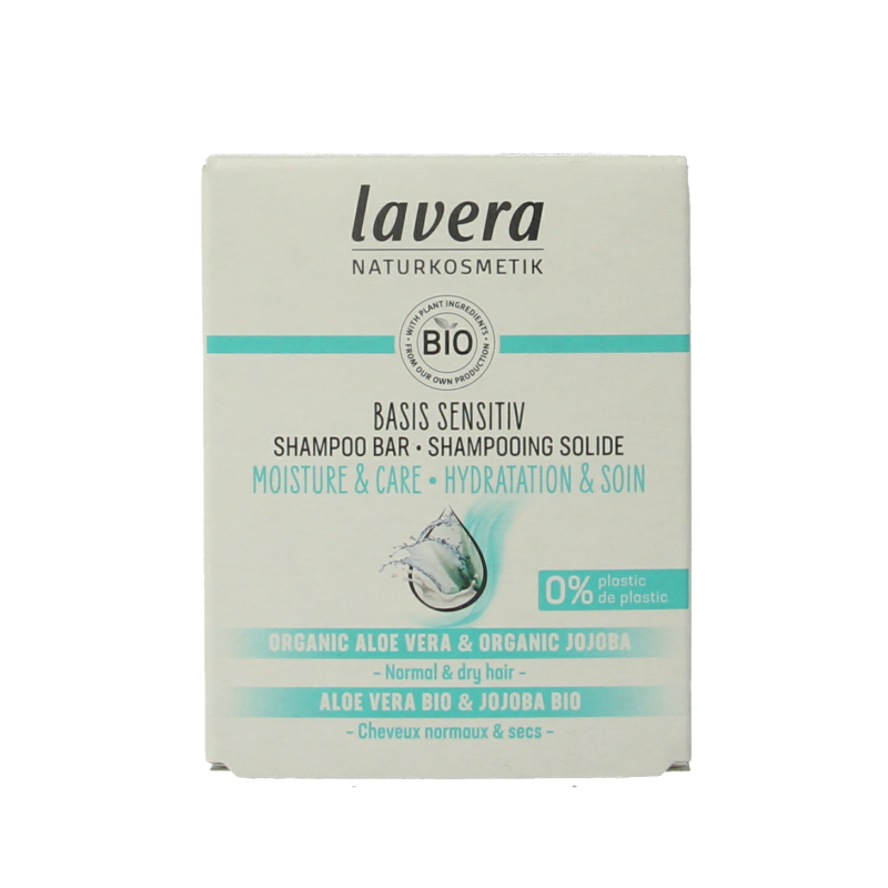 Lavera Shampoobar basis sensitiv moisture & care 50 Gram