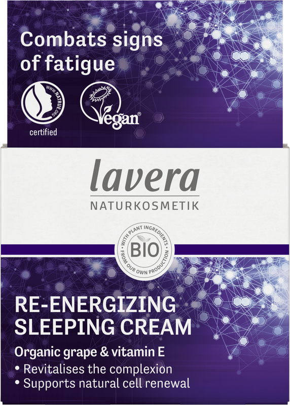 Lavera Re-Energizing sleeping cream nachtcreme bio 50 Milliliter