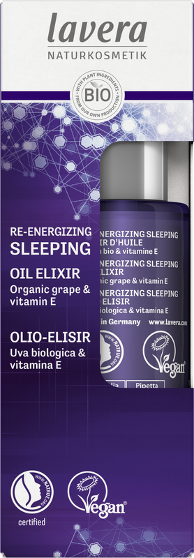 Lavera Re-Energizing sleeping oil elixir bio 30 Milliliter