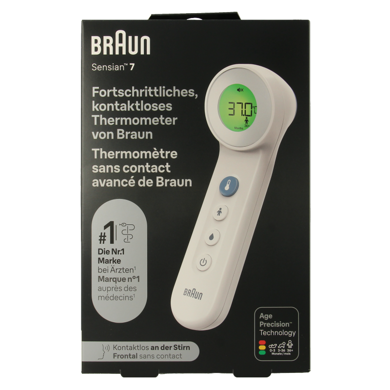Braun Voorhoofdthermometer BNT 400WE 1 Stuks