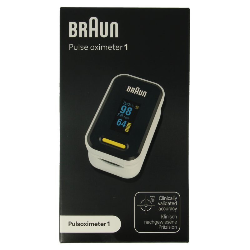 Braun Pulse oximeter 1 Stuks