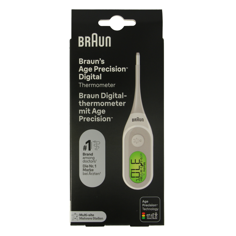 Braun Thermometer digitaal PRT2000 1 Stuks
