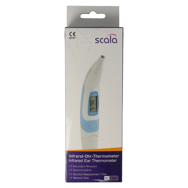Scala Oorthermometer SC 8172 1.00 Stuks