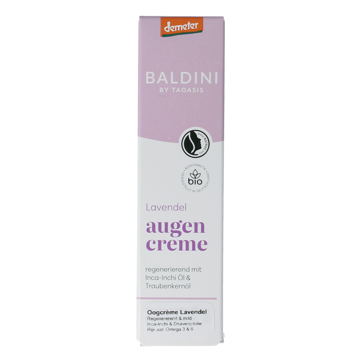 Baldini Oogcreme lavendel regenererend demeter 15.00 Milliliter