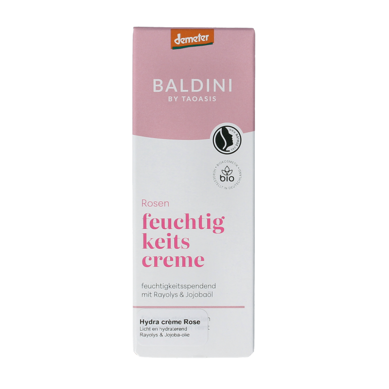 Baldini Lichte creme hydraterend rose demeter 50 Milliliter