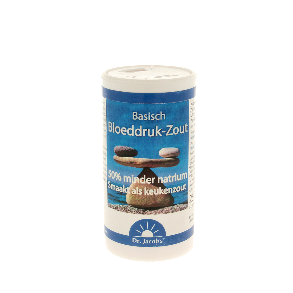 Dr. Jacob's Basisch bloeddrukzout 250.00 Gram