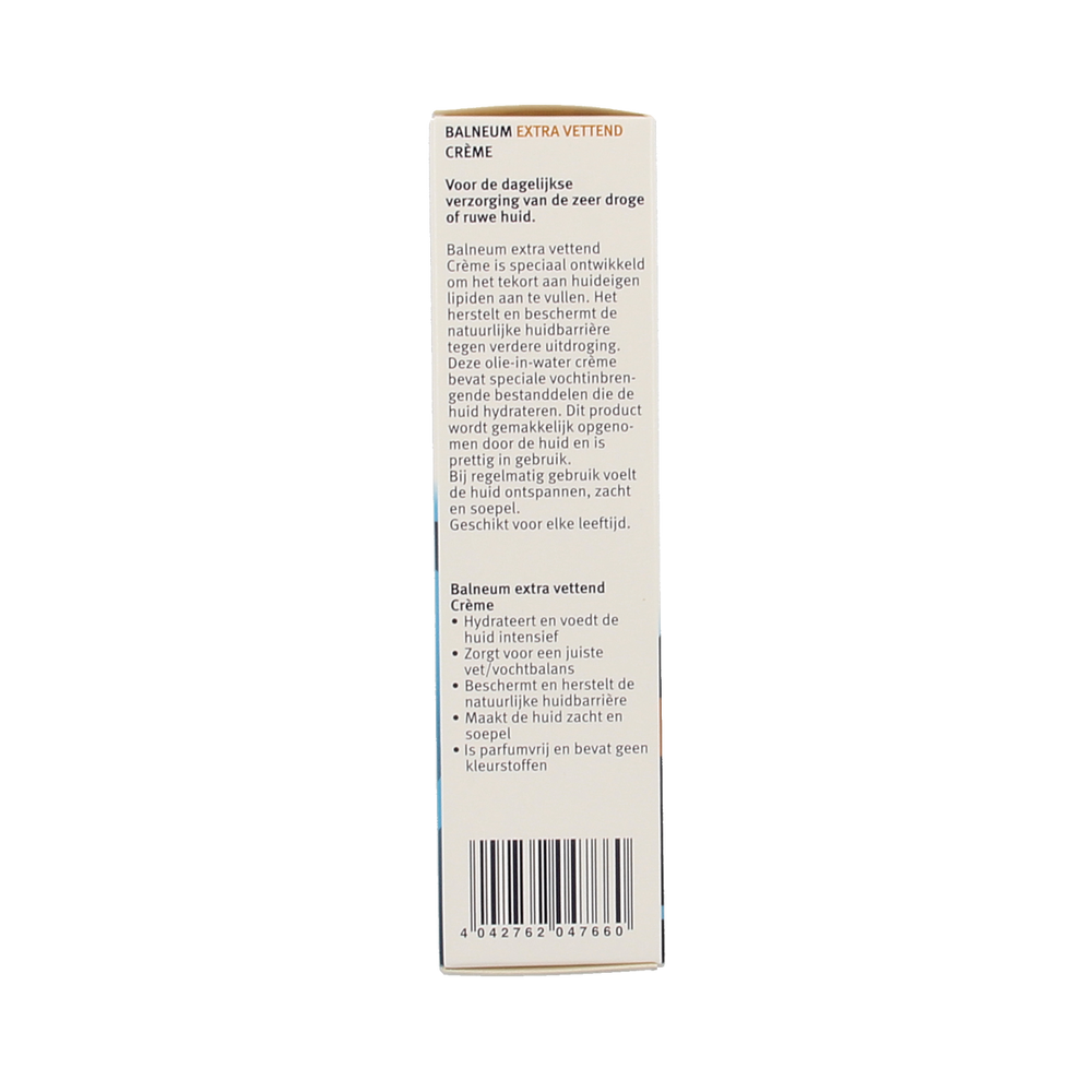 Balneum Creme extra vettend 75.00 Milliliter
