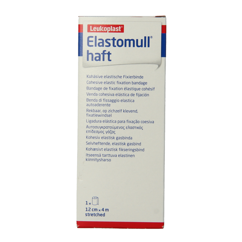 Elastomull Fixatiewindsel haft 4m x 12cm 45474 1 Stuks