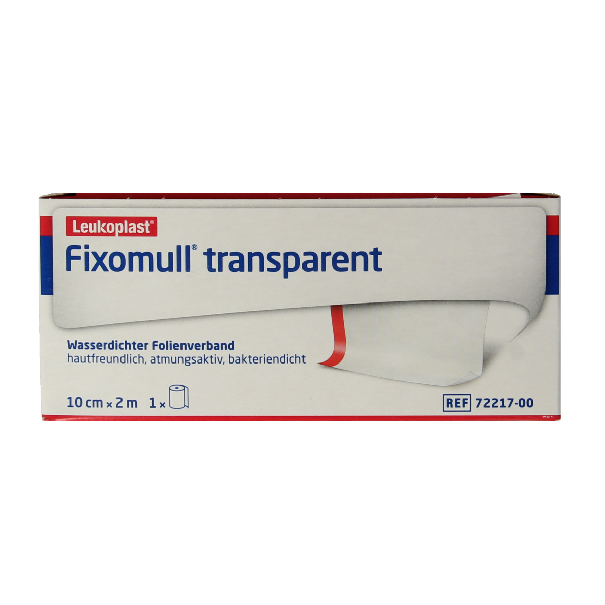 Fixomull Transparent 2m x 10cm 7221700 1.00 Stuks