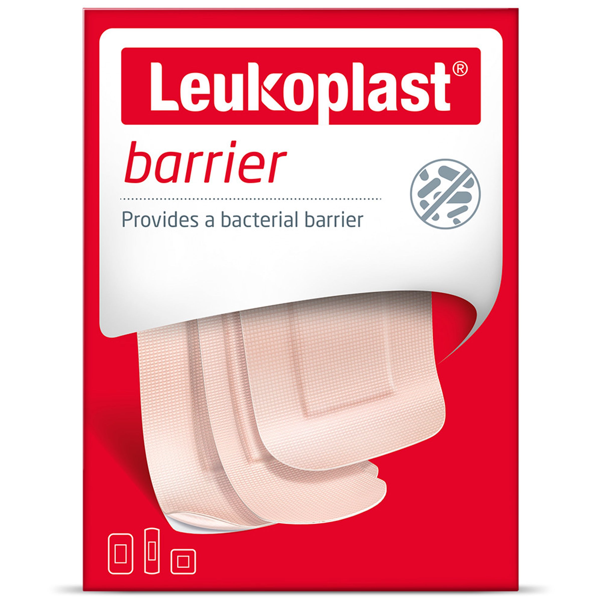 Leukoplast Barriere pleister mix 20.00 Stuks