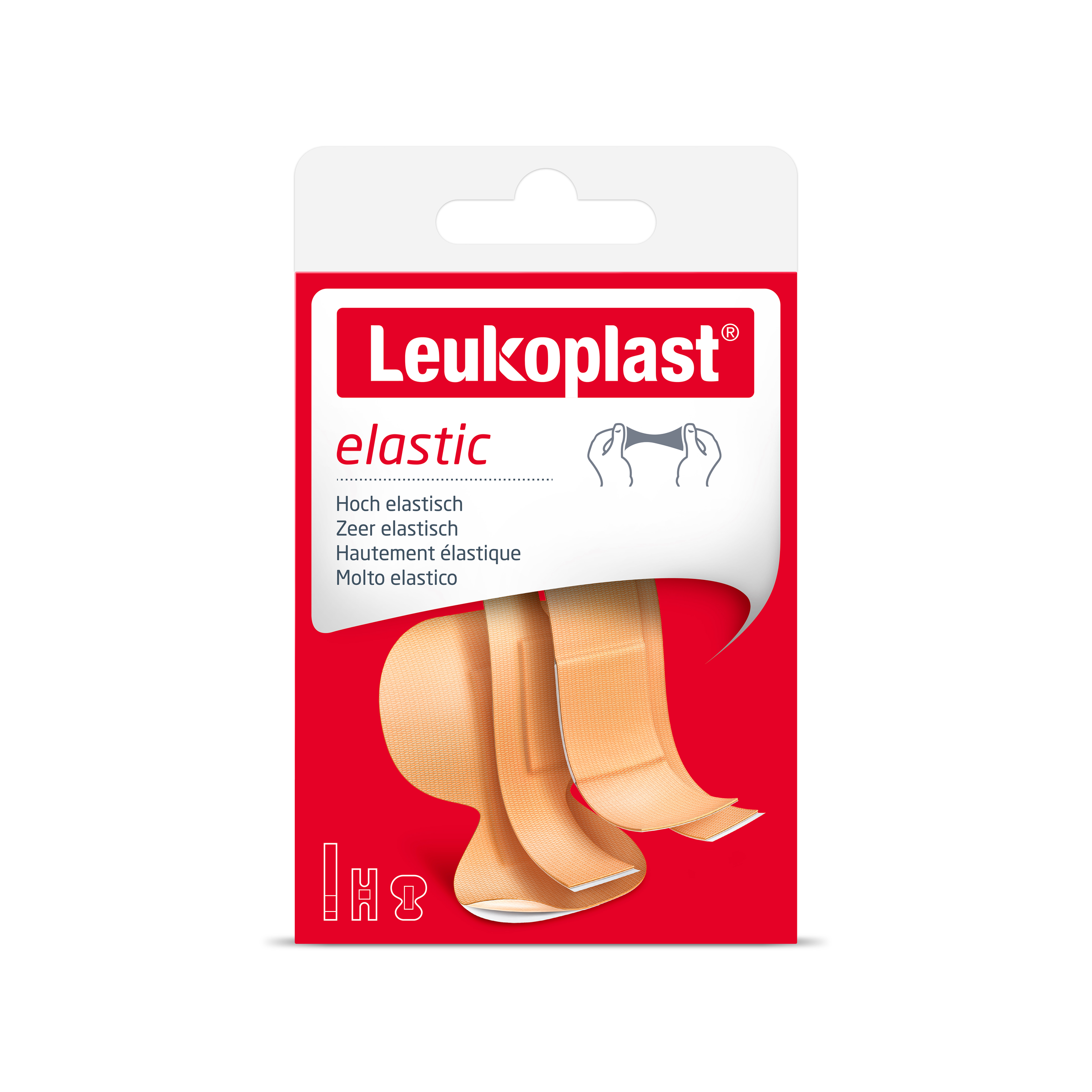 Leukoplast Elastic mix 20.00 Stuks
