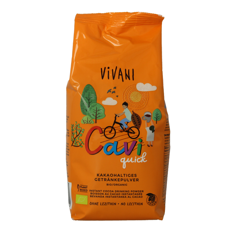 Vivani Cavi Quick instant cacao drink bio 400 Gram