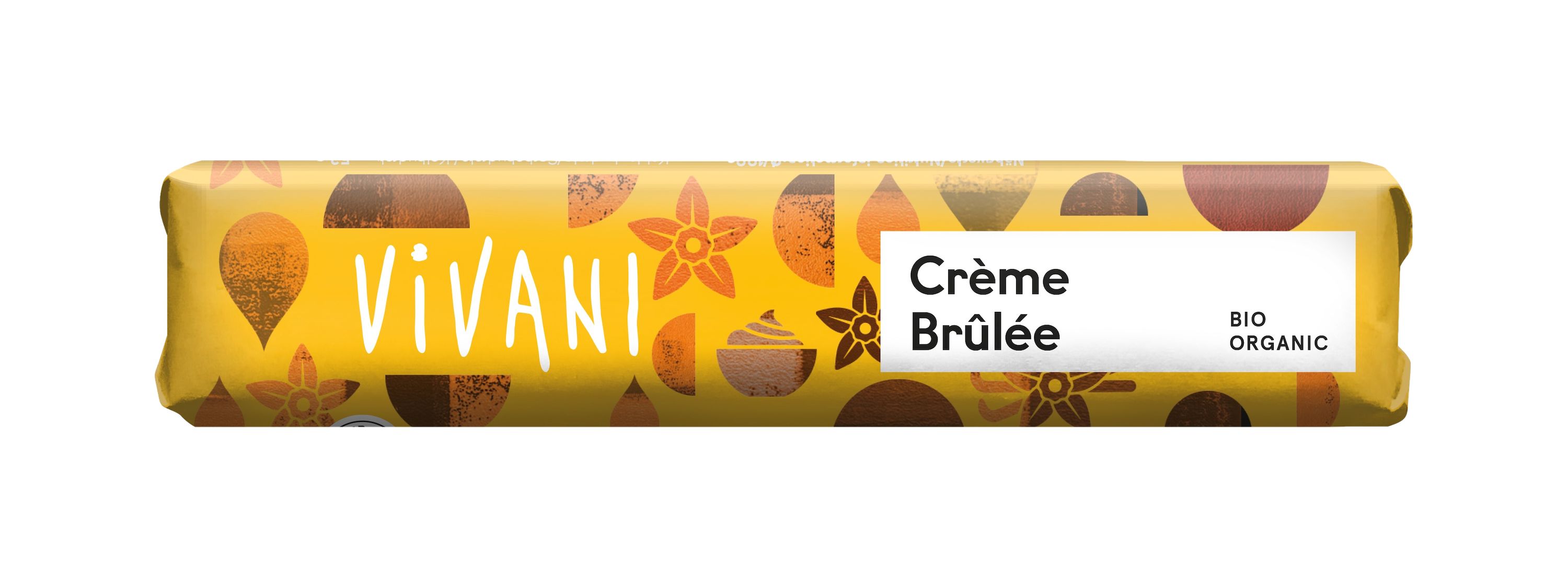 Vivani Chocolate To Go creme brulee bio 40.00 Gram