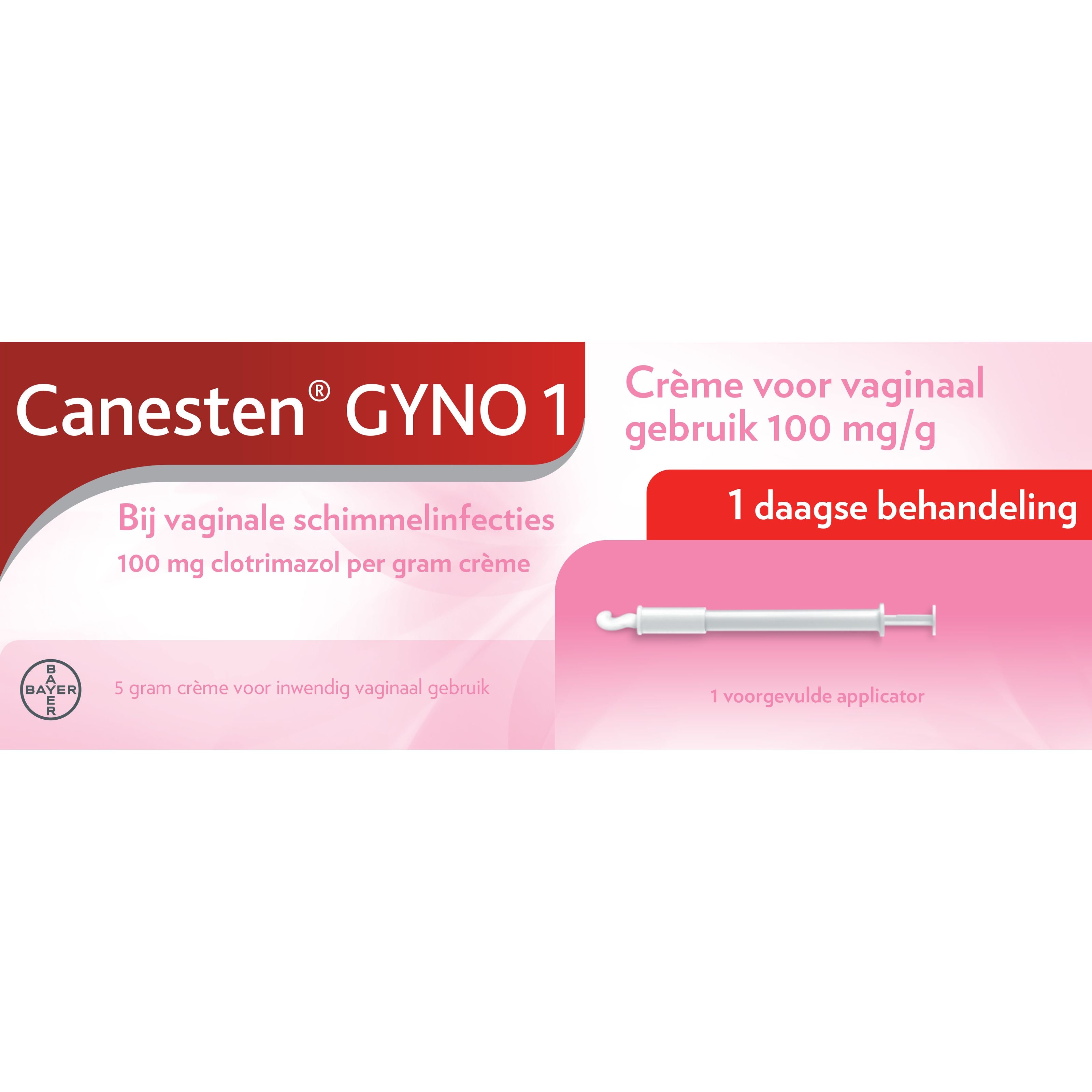 Canesten Gyno 1 creme 5.00 Gram