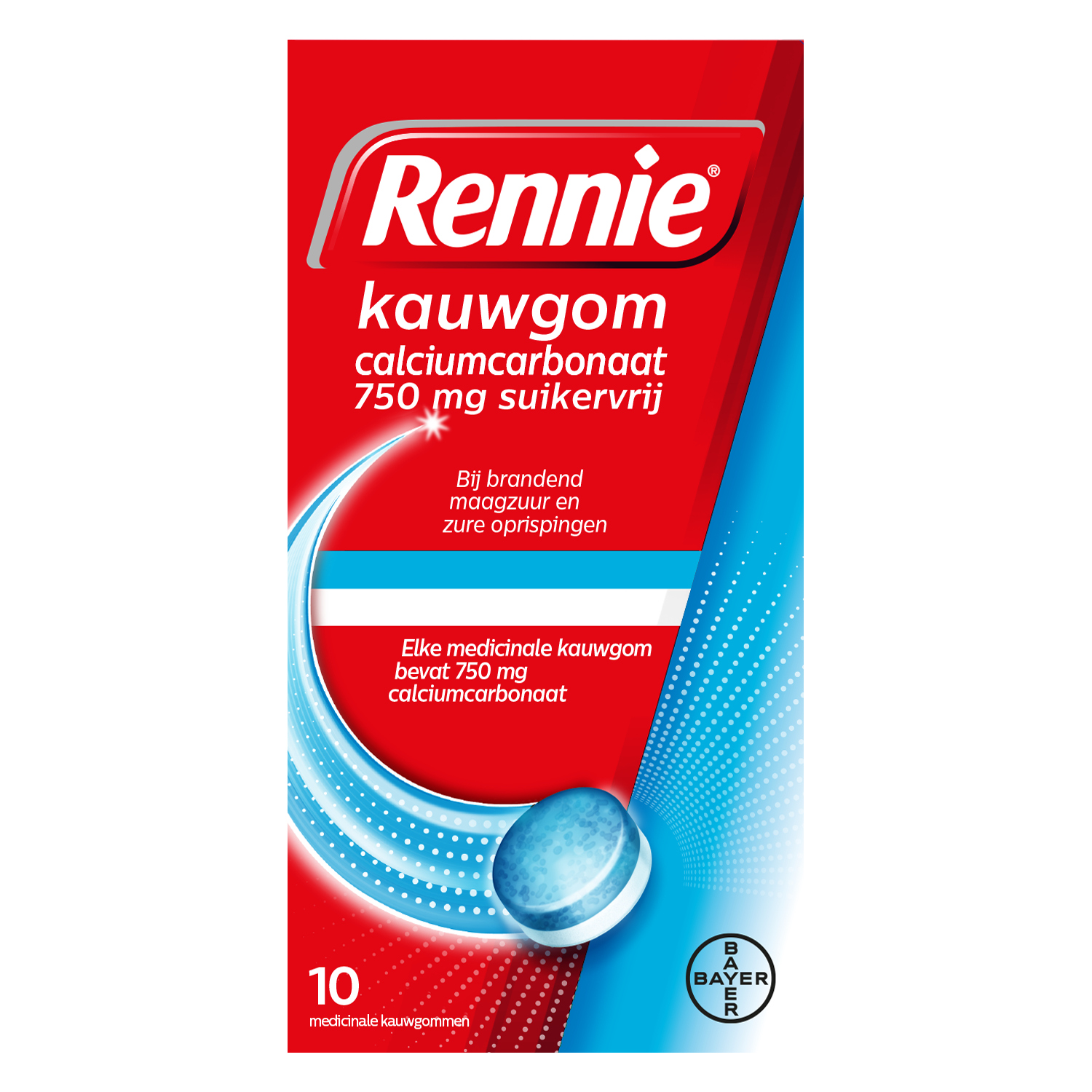 Rennie Kauwgom suikervrij 10 Stuks