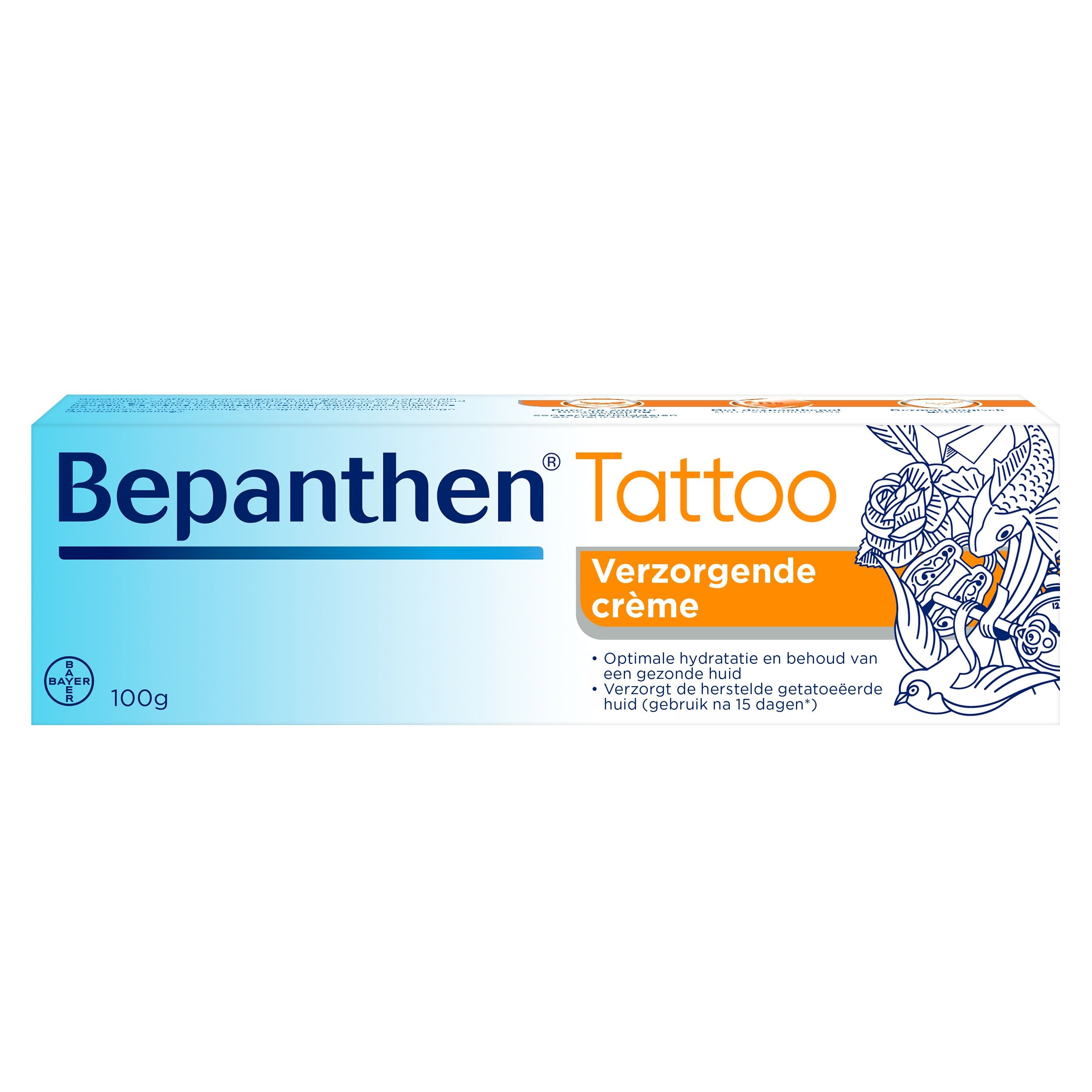 Bepanthen Tattoo verzorgende ceme 100 Gram