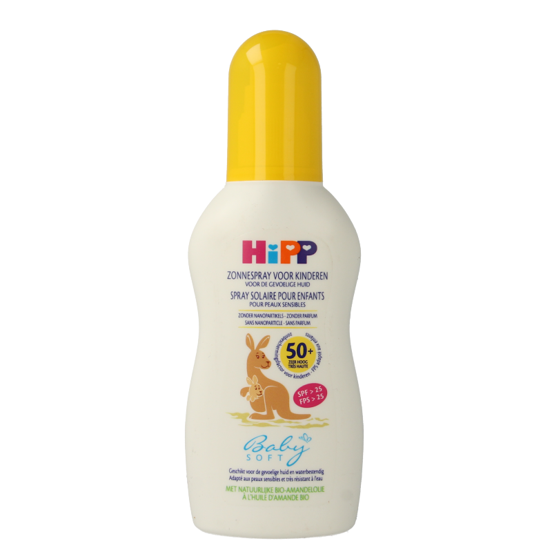 Hipp Baby soft zonnespray voor kinderen 150 Milliliter