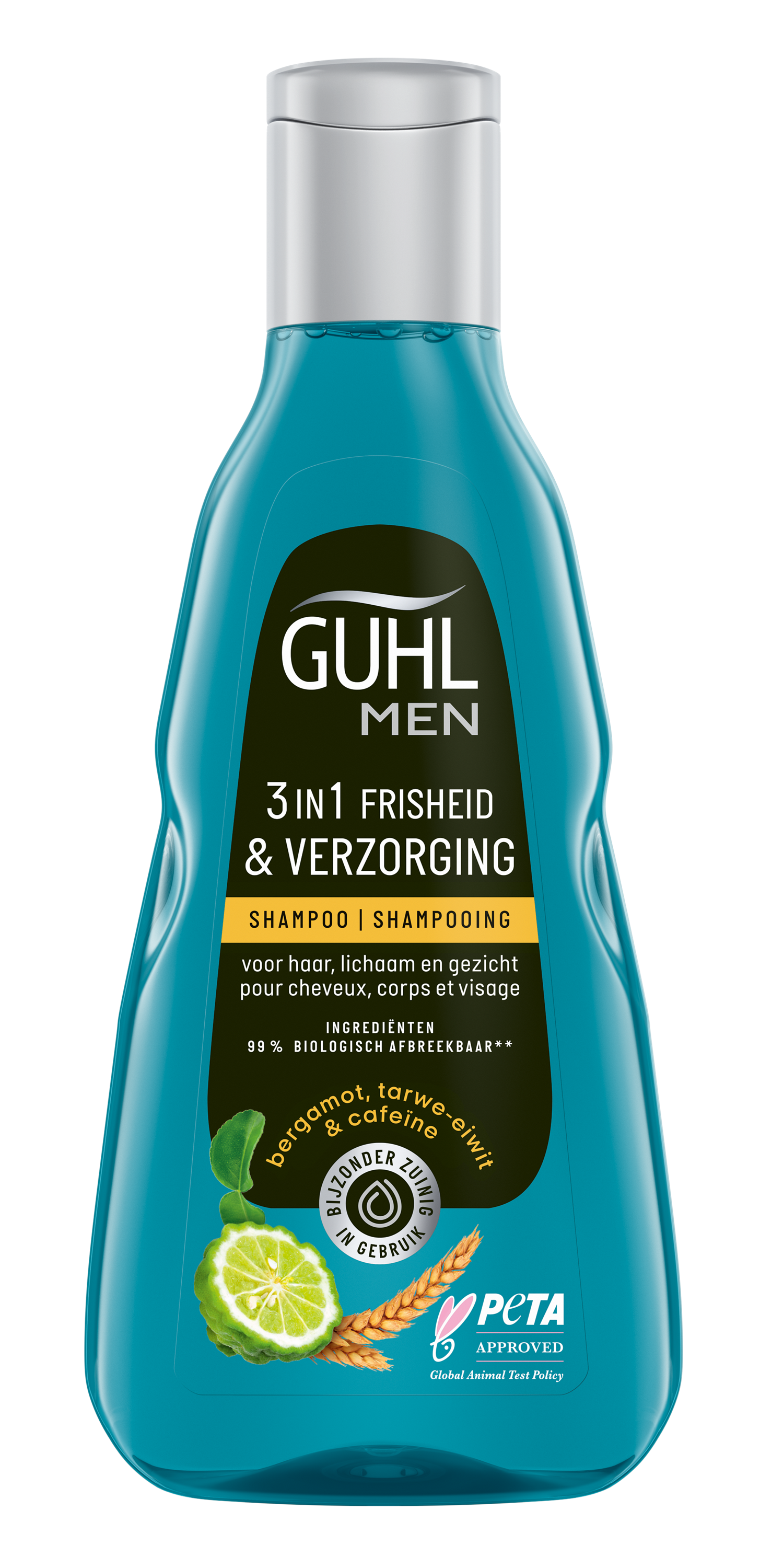 Guhl Man 3-in-1 frisheid & verzorging shampoo  250.00 Milliliter