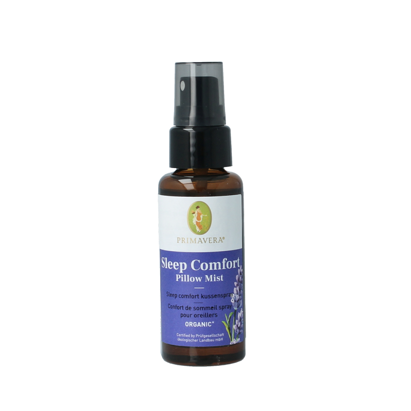 Primavera Sleep comfort kussenspray bio 30 Milliliter