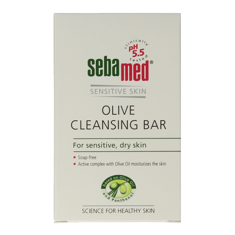 Sebamed Zeepvrije wastablet olijf 150 Gram