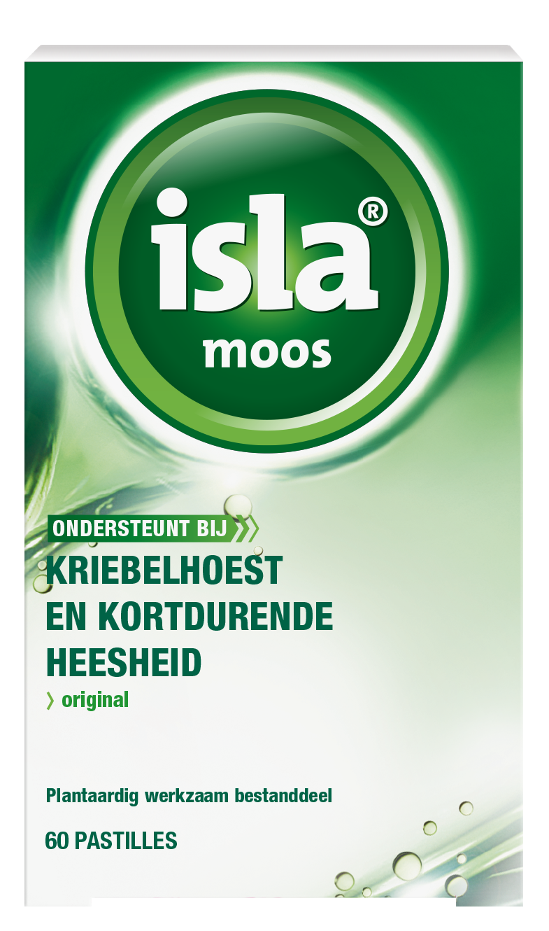 Isla Moos keelpastille 60 Pastilles