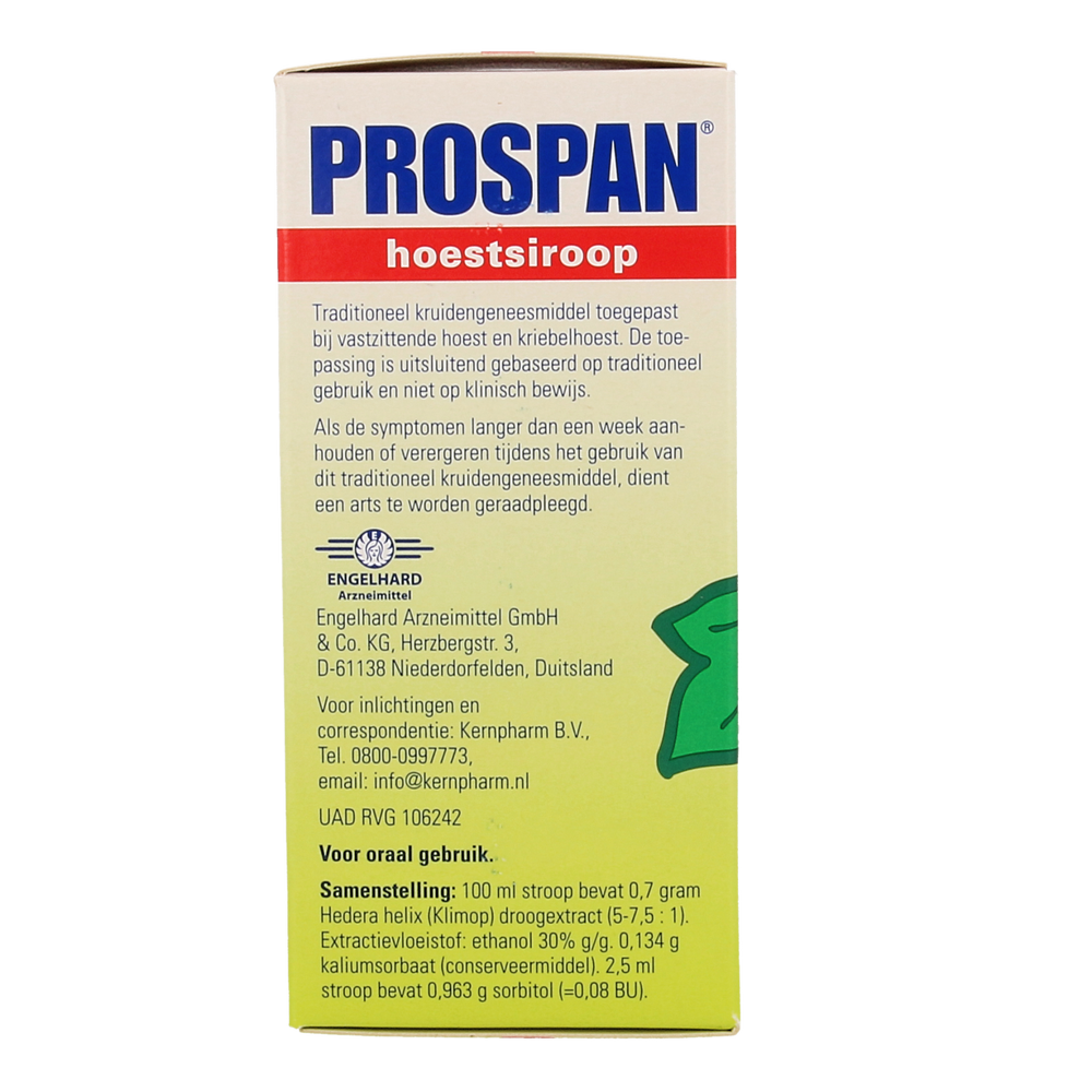 Prospan Hedera helix 100.00 Milliliter