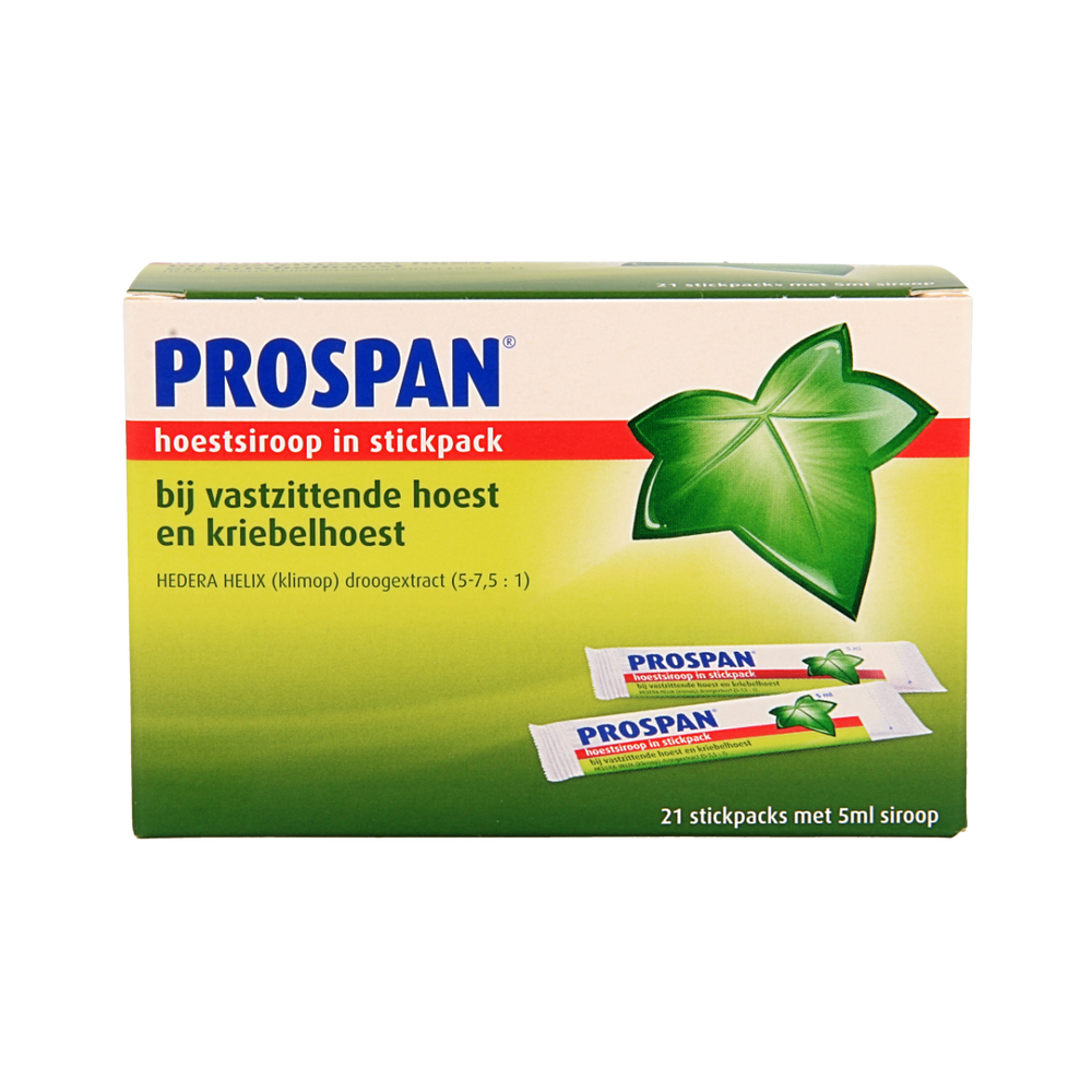 Prospan Hedera helix stickpack 5 ml 21.00 Stuks