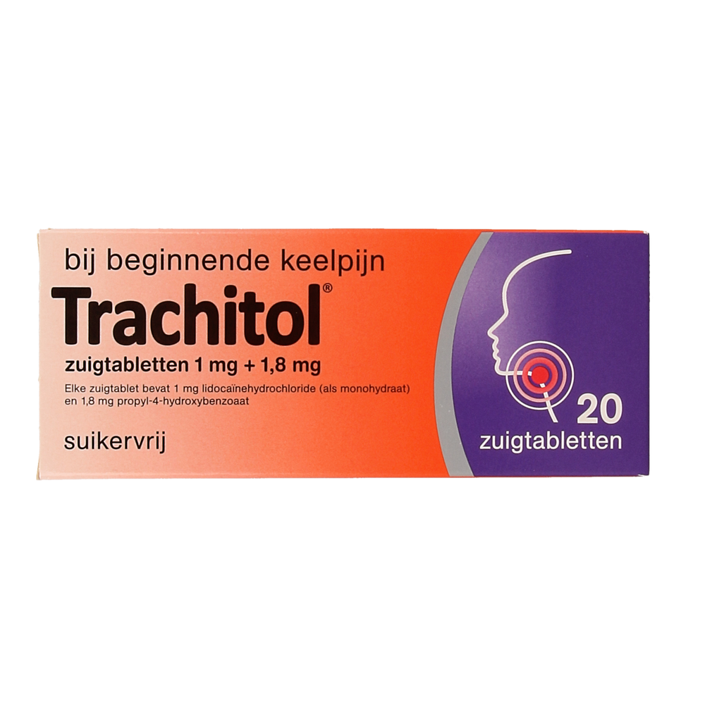 Trachitol Zuigtabletten suikervrij 20.00 Zuigtabletten