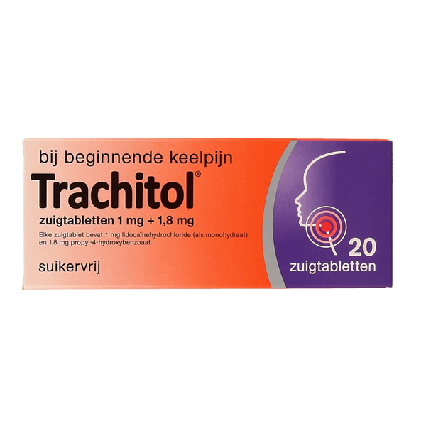 Trachitol Zuigtabletten suikervrij 20.00 Zuigtabletten