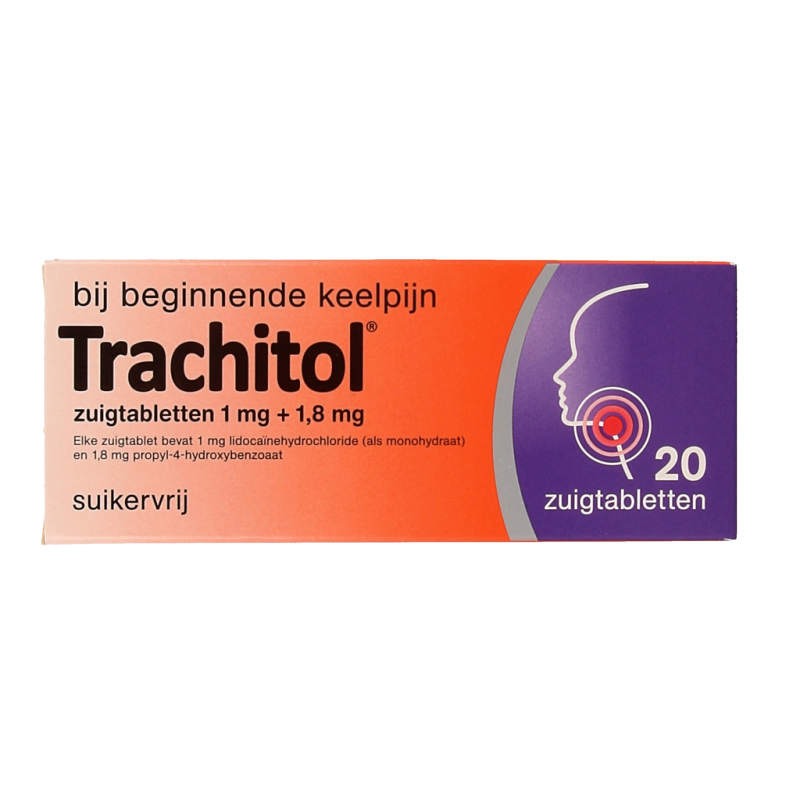 Trachitol Zuigtabletten suikervrij 20 Zuigtabletten