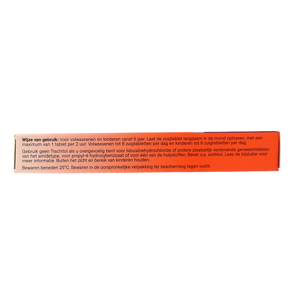 Trachitol Zuigtabletten suikervrij 20.00 Zuigtabletten