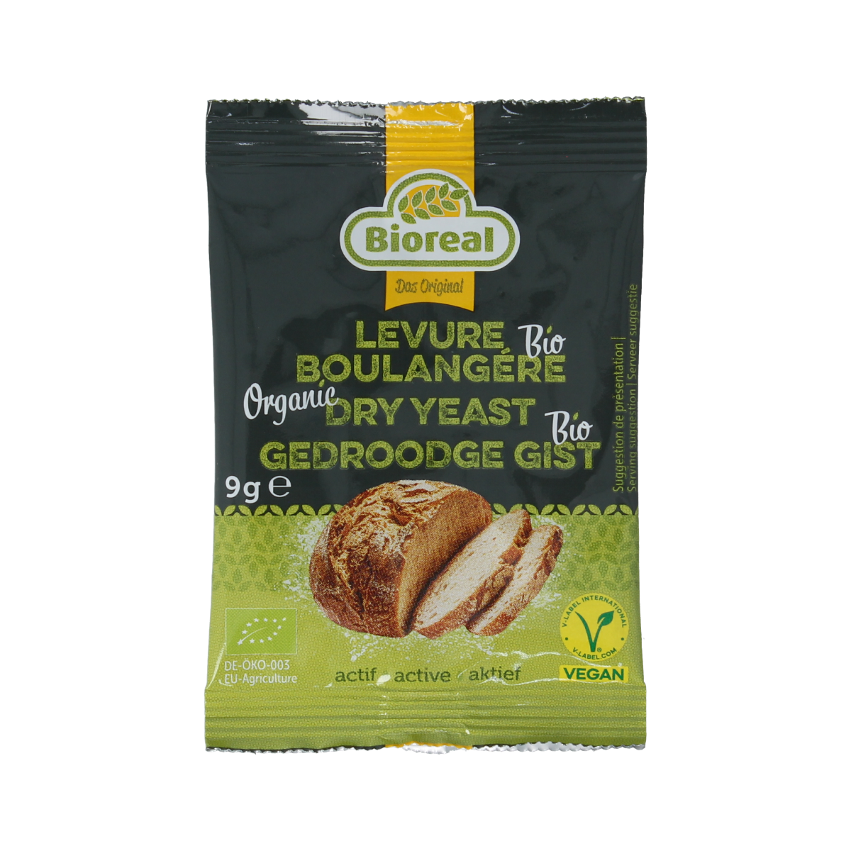 Bioreal Gist gedroogd bio 9.00 Gram