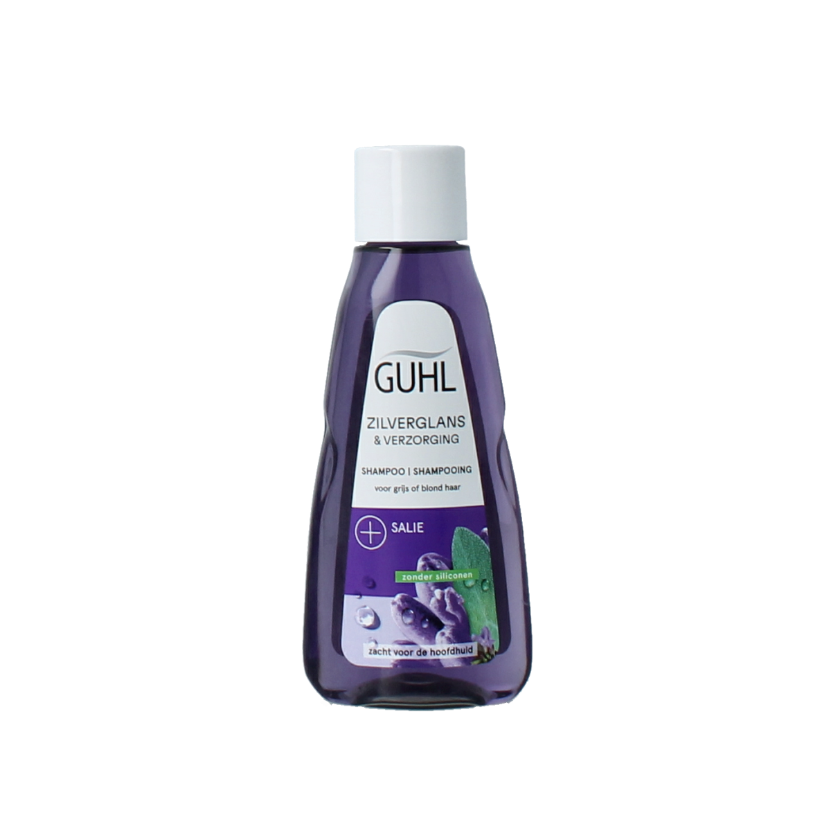 Guhl Zilverglans & verzorging mini shampoo 50.00 Milliliter