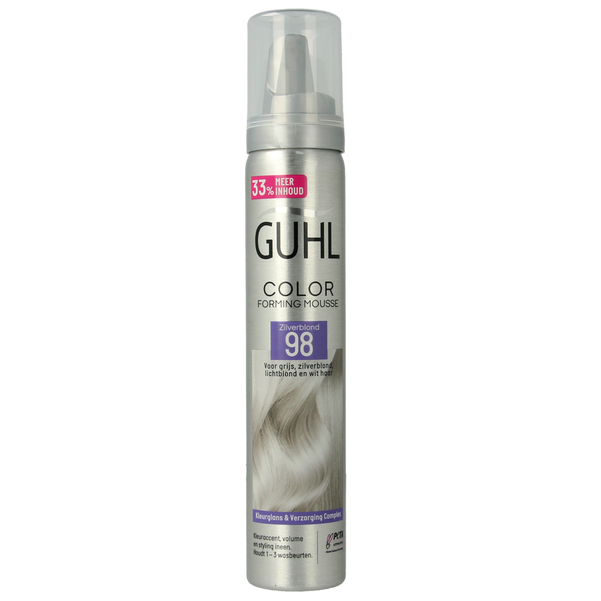 Guhl Color form mousse 98 zilverblond 100.00 Milliliter